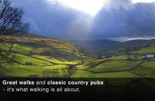 The Great outdoors, great walks with great pubs
